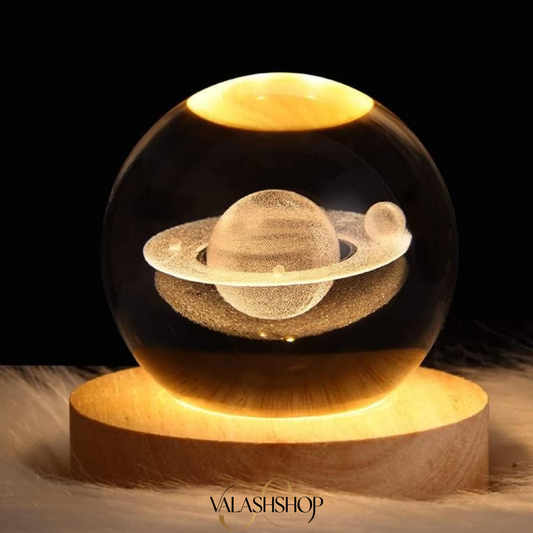 ESFERA DE CRISTAL CON PROYECCIÓN GALÁCTICA
